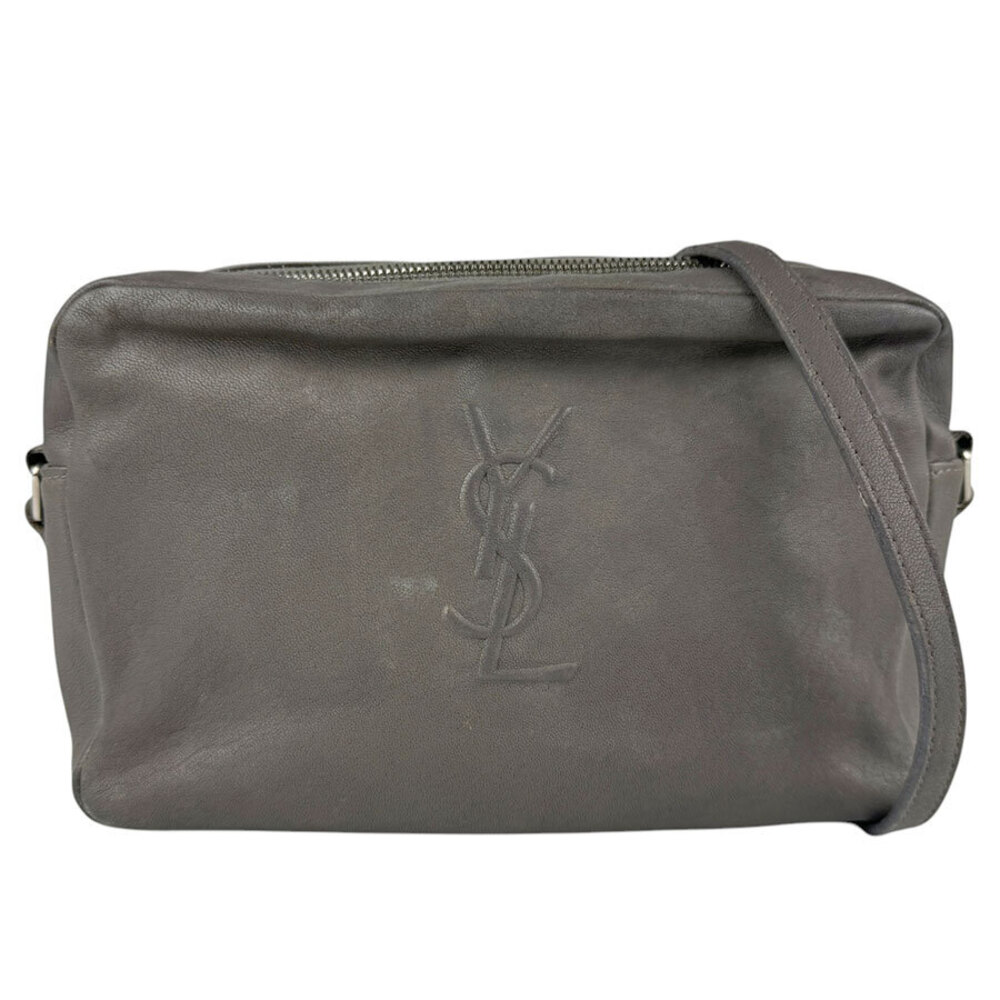 Saint Laurent Monogram Blogger bag light blue